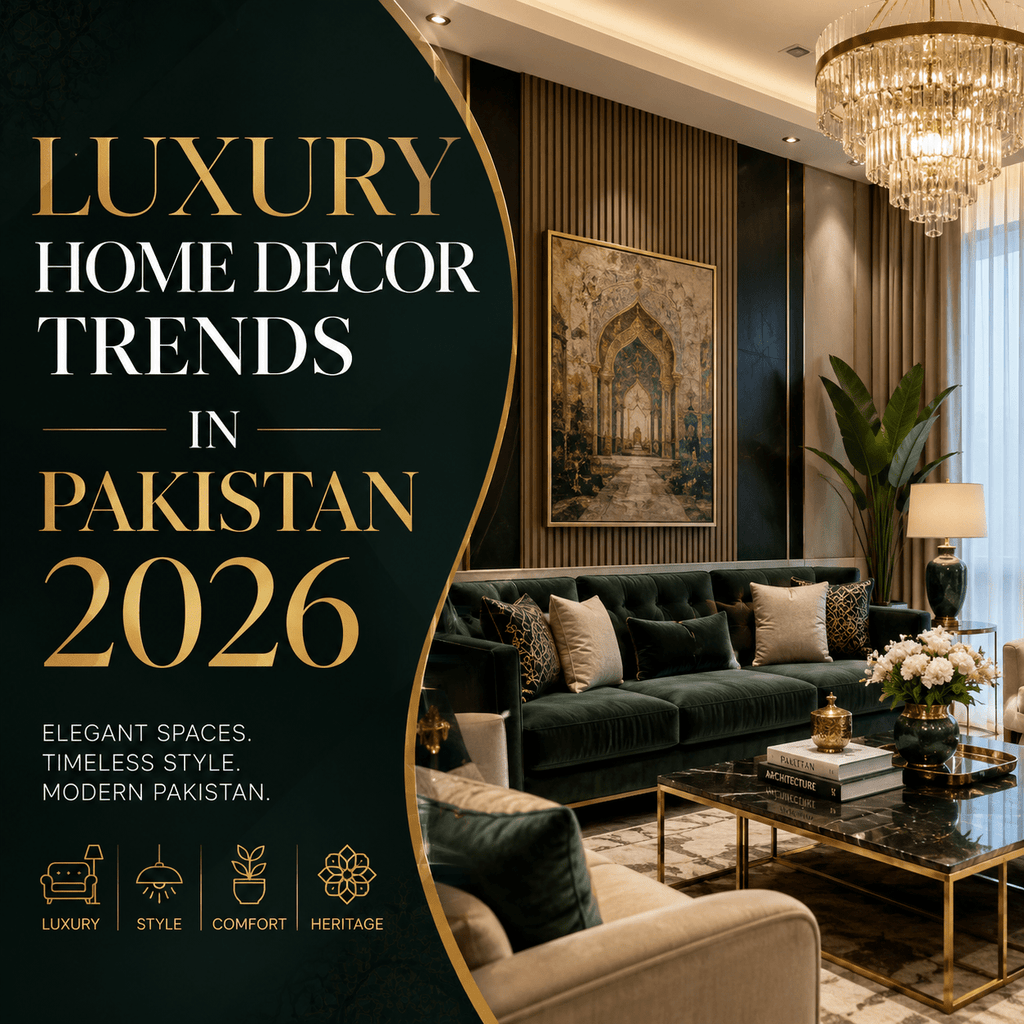Luxury Home Decor Trends in Pakistan 2026