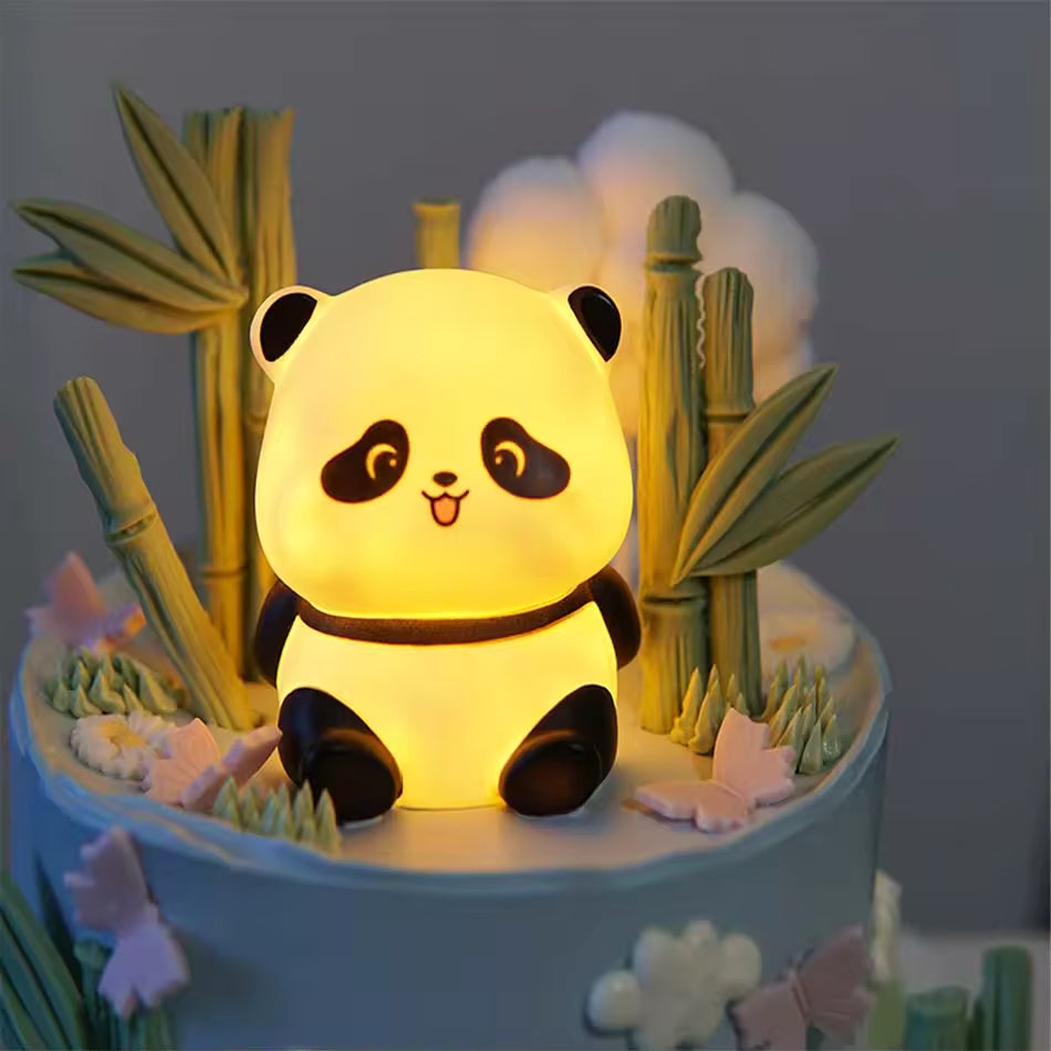 panda night lamp bedroom decor