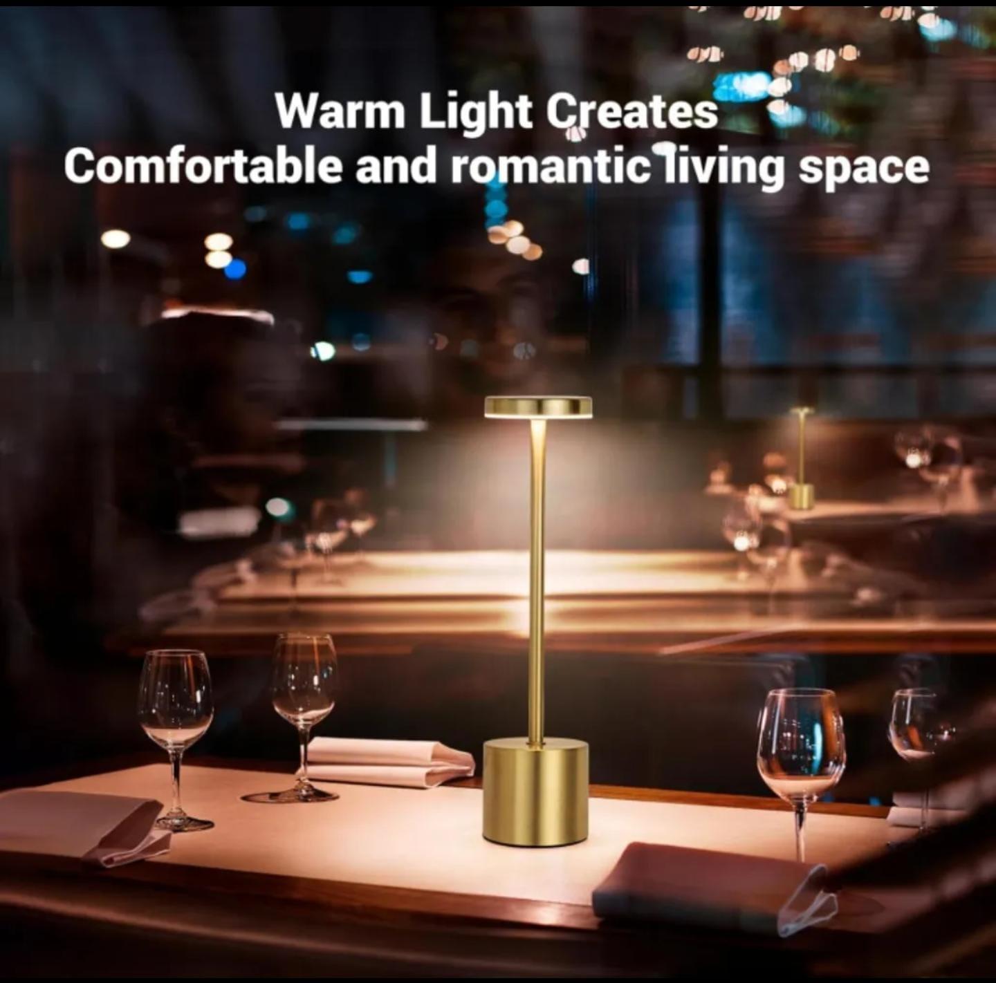 LED Table Lamp Touch Sensor USB Rechargeable Night Light | Modern Home Decor Items In Pakistan - Home Decor by Maryum